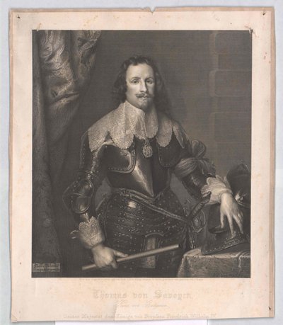 Książę Sabaudii Carignan Franz Thomas autorstwa Artist Unknown