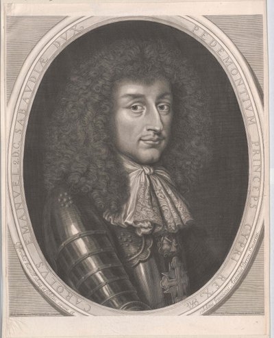 Książę Sabaudii Karol Immanuel II autorstwa Artist Unknown