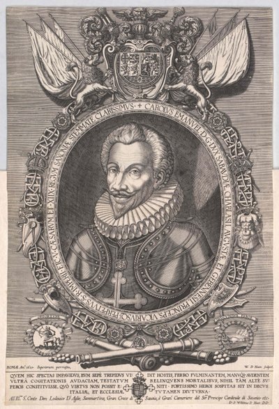 Książę Sabaudii Karol Immanuel I autorstwa Artist Unknown