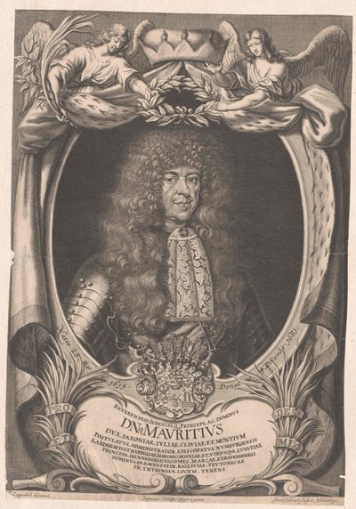 Książę Sachsen-Zeitz Moritz autorstwa Artist Unknown