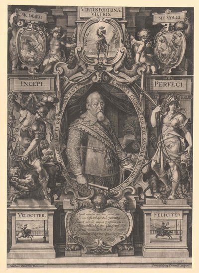 Książę Saksonii Johann Casimir autorstwa Artist Unknown