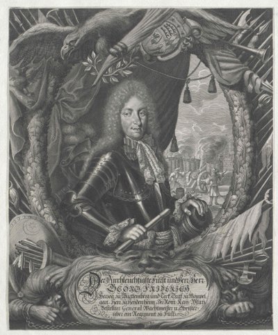 Książę Wirtembergii Georg Frederick autorstwa Artist Unknown
