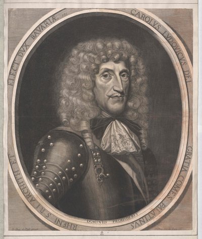 Elektor Palatynatu Karol I Ludwik autorstwa Artist Unknown