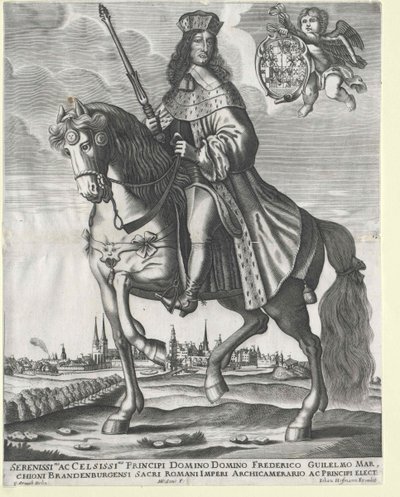 Elektor brandenburski (1620-1688) Fryderyk Wilhelm autorstwa Artist Unknown