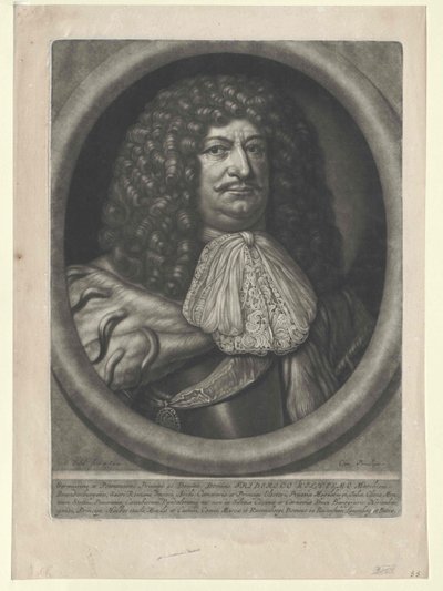 Elektor brandenburski Fryderyk Wilhelm autorstwa Artist Unknown
