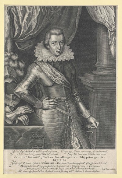 Elektor brandenburski Georg Wilhelm autorstwa Artist Unknown