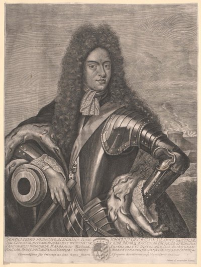 Elektor Saksonii Jan Jerzy IV autorstwa Artist Unknown