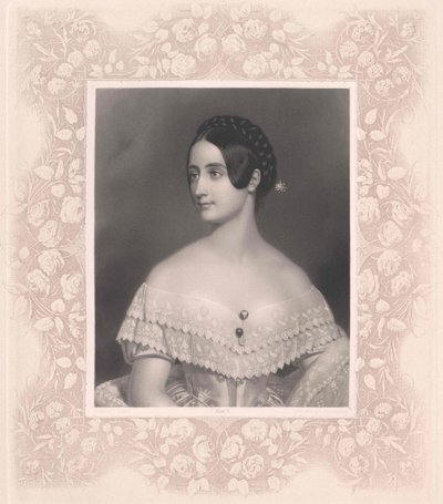 Emily Mansfield (druk) autorstwa Artist Unknown