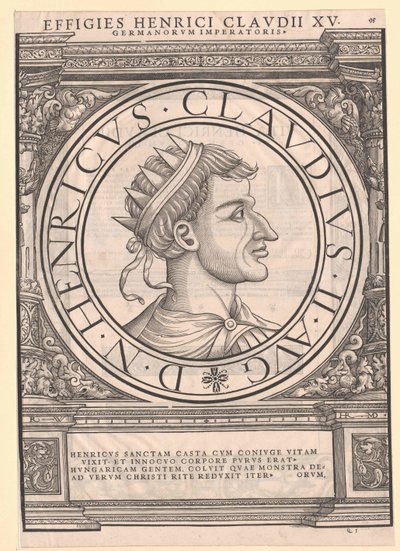 Cesarz Henryk II Święty autorstwa Artist Unknown