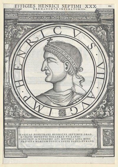 Cesarz Henryk VII autorstwa Artist Unknown