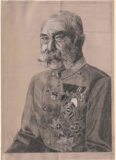 Cesarz Austrii Franciszek Józef I autorstwa Artist Unknown