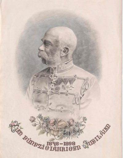Cesarz Austrii Franciszek Józef I autorstwa Artist Unknown