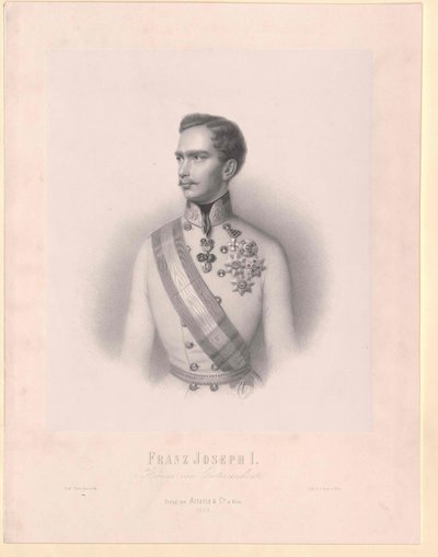 Cesarz Austrii Franciszek Józef I autorstwa Artist Unknown
