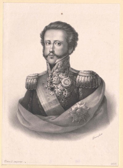 Cesarz Brazylii Piotr I autorstwa Artist Unknown