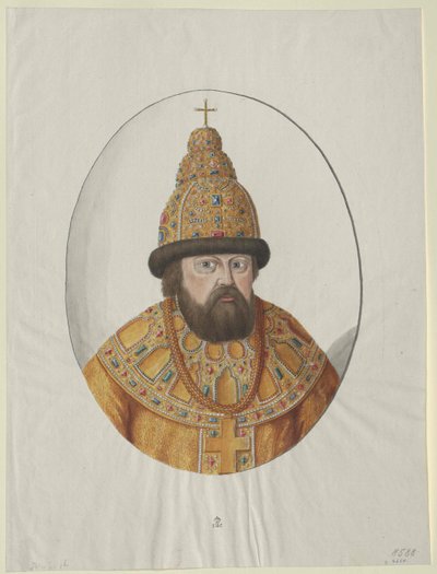 Cesarz Rosji Aleksiej autorstwa Artist Unknown