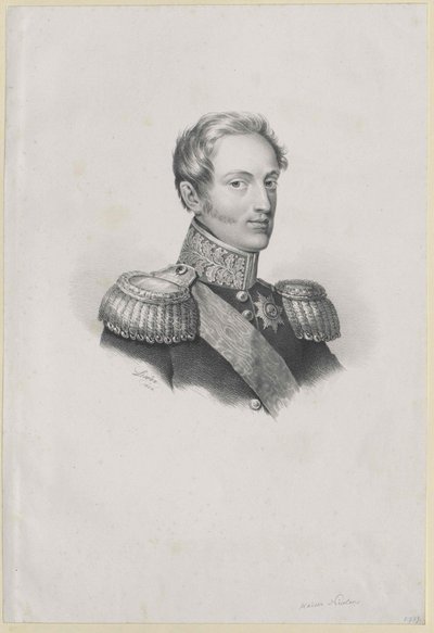 Cesarz Rosji Mikołaj I autorstwa Artist Unknown