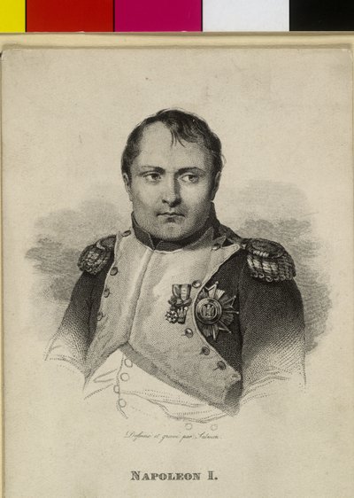 Cesarz Francuzów Napoleon I Bonaparte autorstwa Artist Unknown