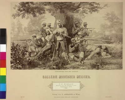 Epizod z walk w Hercegowinie w 1878 r. autorstwa Artist Unknown