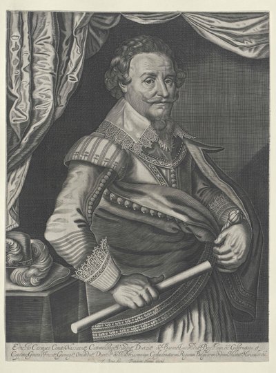 Ernst Casimir hrabia von Nassau-Dietz autorstwa Artist Unknown