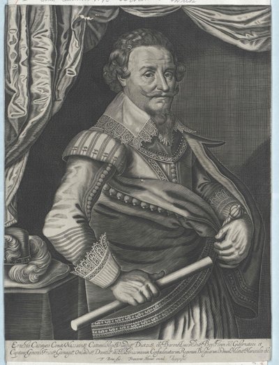 Ernst Casimir hrabia von Nassau-Dietz autorstwa Artist Unknown