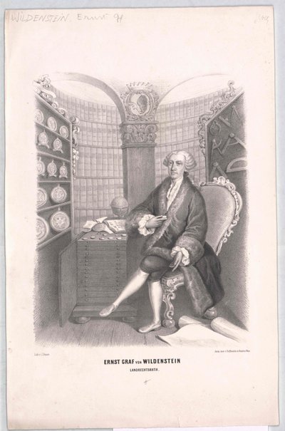 Ernst Henry hrabia von Wildenstein autorstwa Artist Unknown