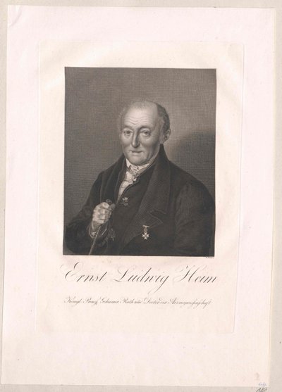 Ernst Ludwig Heim autorstwa Artist Unknown