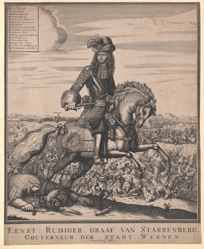 Ernst Roger hrabia Starhemberg autorstwa Artist Unknown