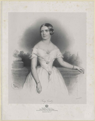 Fanny Cerito autorstwa Artist Unknown