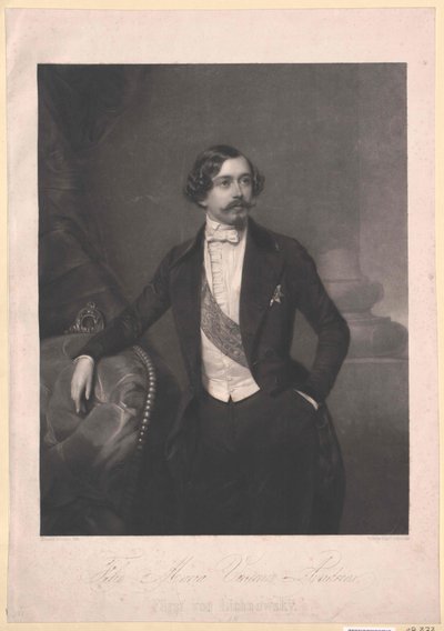 Felix hrabia Lichnowsky autorstwa Artist Unknown
