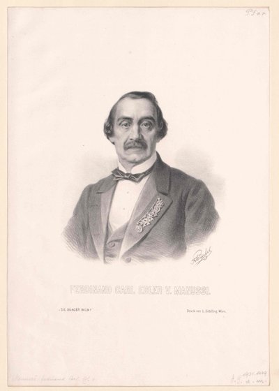 Ferdinand Karl cenny von Manussi autorstwa Artist Unknown
