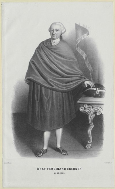 Ferdinand hrabia Breunner autorstwa Artist Unknown