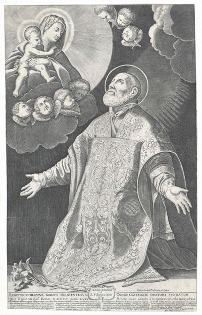 Filippo Neri autorstwa Artist Unknown
