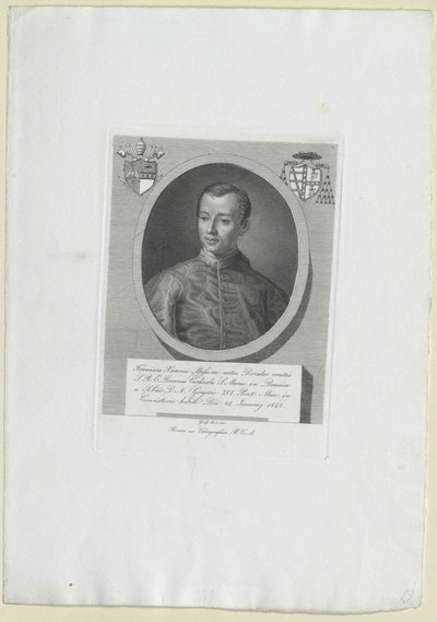 Franciszek Ksawery Książę Maximus (druk) autorstwa Artist Unknown
