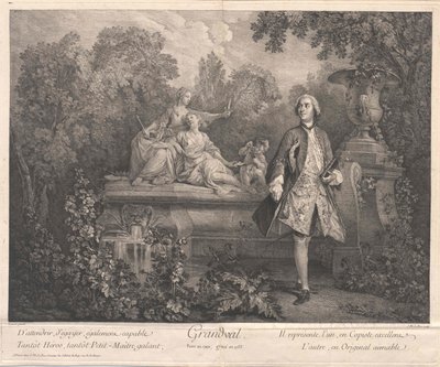 Francois Charles Racot de Grandval autorstwa Artist Unknown