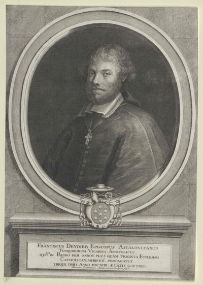 Francois Deidier (druk) autorstwa Artist Unknown