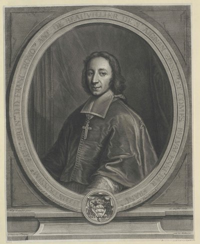 Francois Honore de Beauvillier autorstwa Artist Unknown