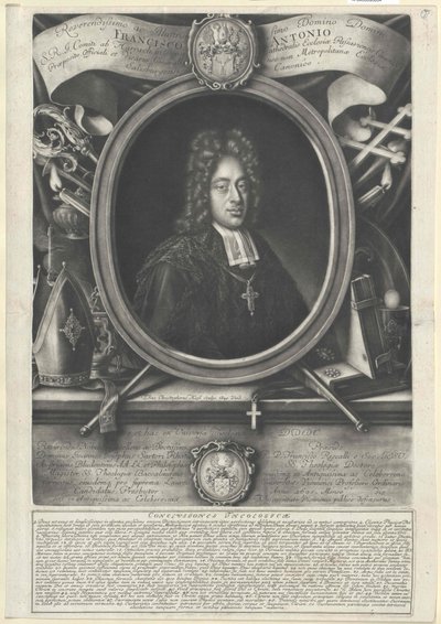 Franz Anton hrabia Harrach autorstwa Artist Unknown