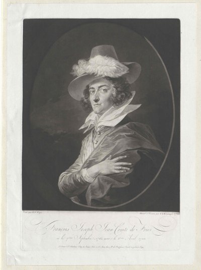 Franz Joseph Johann Fries autorstwa Artist Unknown