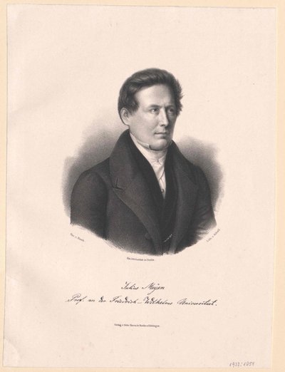 Franz Julius Ferdinand Meyen (druk) autorstwa Artist Unknown