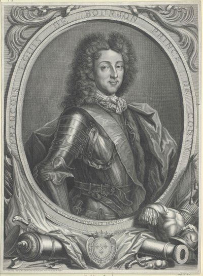 Franz Ludwig prince Conty autorstwa Artist Unknown