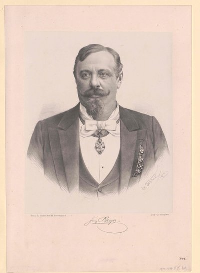 Franz Ritter Berger autorstwa Artist Unknown