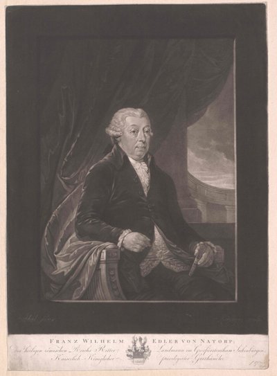 Franz Wilhelm baron von Natorp autorstwa Artist Unknown