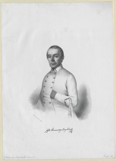Franz Xavier baron Chanowsky-Langendorff autorstwa Artist Unknown