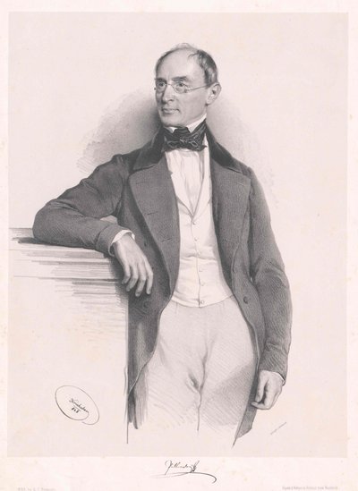 Franz baron von Pillerstorff autorstwa Artist Unknown