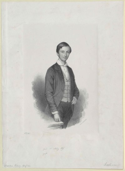 Franz hrabia Meran autorstwa Artist Unknown