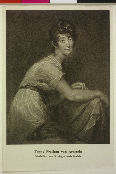 Franziska Itzig autorstwa Artist Unknown