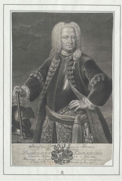 Fryderyk Eberhard hrabia Hohenlohe-Kirchberg autorstwa Artist Unknown