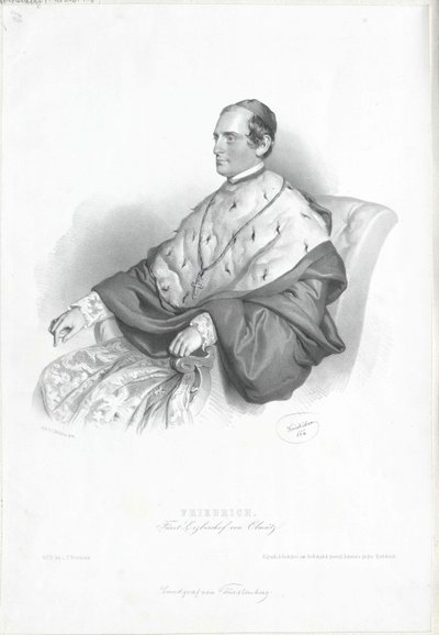 Fryderyk Egon, landgraf Fuerstenberg autorstwa Artist Unknown