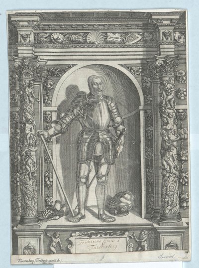 Fryderyk II hrabia von Fuerstenberg do Fuerstenberg autorstwa Artist Unknown