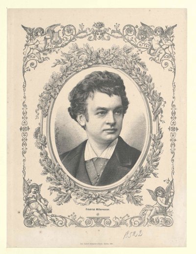 Friedrich Mitterwurzer autorstwa Artist Unknown